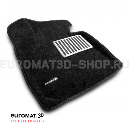 Текстильные 3D коврики Euromat3D Lux в салон для Hyundai ix35 (2009-2014) № EM3D-002707