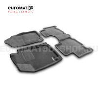 Текстильные 3D коврики Euromat3D Business в салон для Toyota Rav 4 (2013-2019) № EMC3D-005125G Серые Текстильные 3D коврики Euromat3D Business в салон для Toyota Rav 4 (2013-2019) № EMC3D-005125G Серые