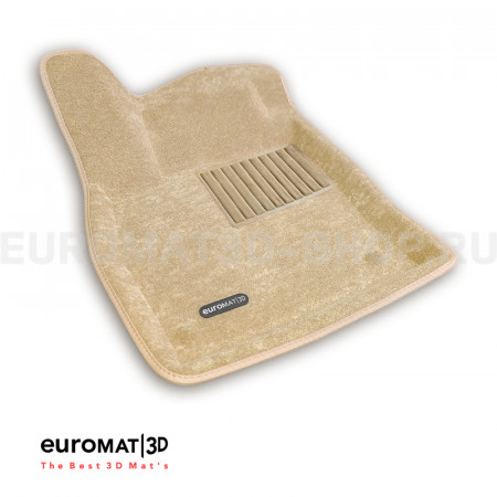 Текстильные 3D коврики Euromat3D Business в салон для Audi A3 (2014-) № EMC3D-004507T Бежевые Текстильные 3D коврики Euromat3D Business в салон для Audi A3 (2014-) № EMC3D-004507T Бежевые