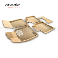 Текстильные 3D коврики Euromat3D Lux в салон для Mercedes S-Class (W222) (2013-2020) № EM3D-003515T Бежевые Текстильные 3D коврики Euromat3D Lux в салон для Mercedes S-Class (W222) (2013-2020) № EM3D-003515T Бежевые
