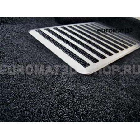 Текстильные 3D коврики Euromat3D Lux в салон для Citroen C4 (2010-) № EM3D-001709