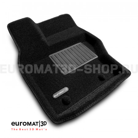 Текстильные 3D коврики Euromat3D Business в салон для Land Rover Discovery V (2017-) № EMC3D-003102