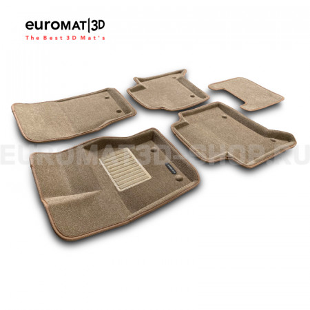 Текстильные 3D коврики Euromat3D Business в салон для Land Rover Discovery V (2017-) № EMC3D-003102T Бежевый Текстильные 3D коврики Euromat3D Business в салон для Land Rover Discovery V (2017-) № EMC3D-003102T Бежевый