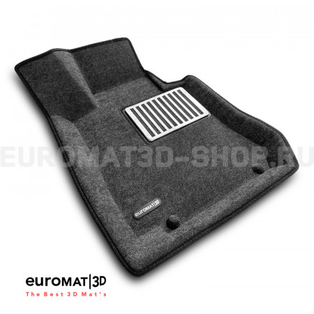 Текстильные 3D коврики Euromat3D Lux в салон для Mercedes GLC-Class (X253) (2015-2022) № EM3D-003518G Серые Текстильные 3D коврики Euromat3D Lux в салон для Mercedes GLC-Class (X253) (2015-2022) № EM3D-003518G Серые