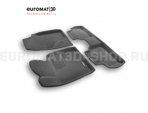Текстильные 3D коврики Euromat3D Business в салон для Hyundai i30 (2012-2018) № EMC3D-002706G Серые Текстильные 3D коврики Euromat3D Business в салон для Hyundai i30 (2012-2018) № EMC3D-002706G Серые