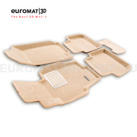 Текстильные 3D коврики Euromat3D Business в салон для Honda Accord (2002-2007) № EMC3D-002605T Бежевые Текстильные 3D коврики Euromat3D Business в салон для Honda Accord (2002-2007) № EMC3D-002605T Бежевые