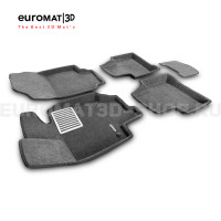 Текстильные 3D коврики Euromat3D Lux в салон для Toyota Rav 4 (2019-) (АКПП) № EM3D-005105G Серые Текстильные 3D коврики Euromat3D Lux в салон для Toyota Rav 4 (2019-) (АКПП) № EM3D-005105G Серые