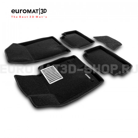 Текстильные 3D коврики Euromat3D Lux в салон для Kia K5 (2020-) № EM3D-002708 Текстильные 3D коврики Euromat3D Lux в салон для Kia K5 (2020-) № EM3D-002708