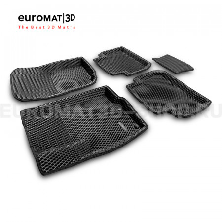 3D коврики Euromat3D EVA в салон для Mitsubishi Outlander XL (2006-2012) № EM3DEVA-003609 3D коврики Euromat3D EVA в салон для Mitsubishi Outlander XL (2006-2012) № EM3DEVA-003609