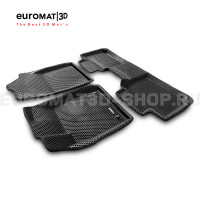 3D коврики Euromat3D EVA в салон для Lexus ES (2015-) № EM3DEVA-003214