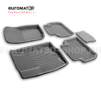 3D коврики Euromat3D EVA в салон для Mitsubishi Outlander (2012-2023) № EM3DEVA-003609G Серые 3D коврики Euromat3D EVA в салон для Mitsubishi Outlander (2012-2023) № EM3DEVA-003609G Серые