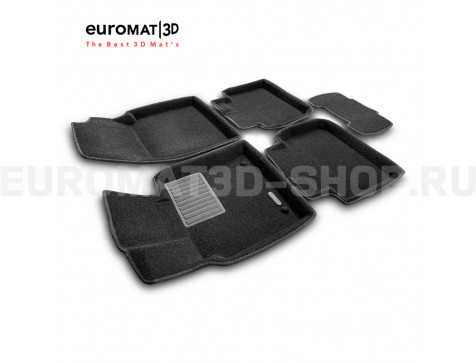 Текстильные 3D коврики Euromat3D Business в салон для Toyota Avalon (2018-) № EMC3D-0051XX Текстильные 3D коврики Euromat3D Business в салон для Toyota Avalon (2018-) № EMC3D-0051XX