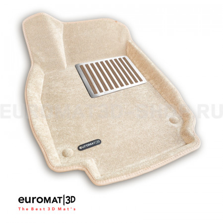 Текстильные 3D коврики Euromat3D Lux в салон для Audi A7 (2019-) № EM3D-001111T Бежевые Текстильные 3D коврики Euromat3D Lux в салон для Audi A7 (2019-) № EM3D-001111T Бежевые