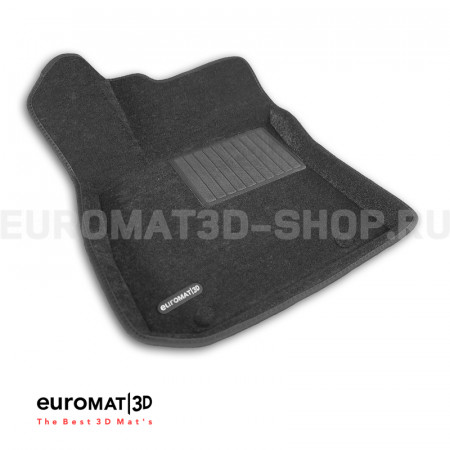 Текстильные 3D коврики Euromat3D Business в салон для Geely Preface (2022-) № EMC3D-001416
